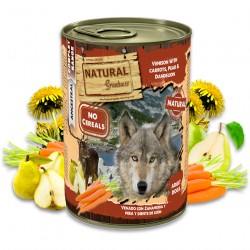 Cerf à la carotte, la poire et le pissenlit